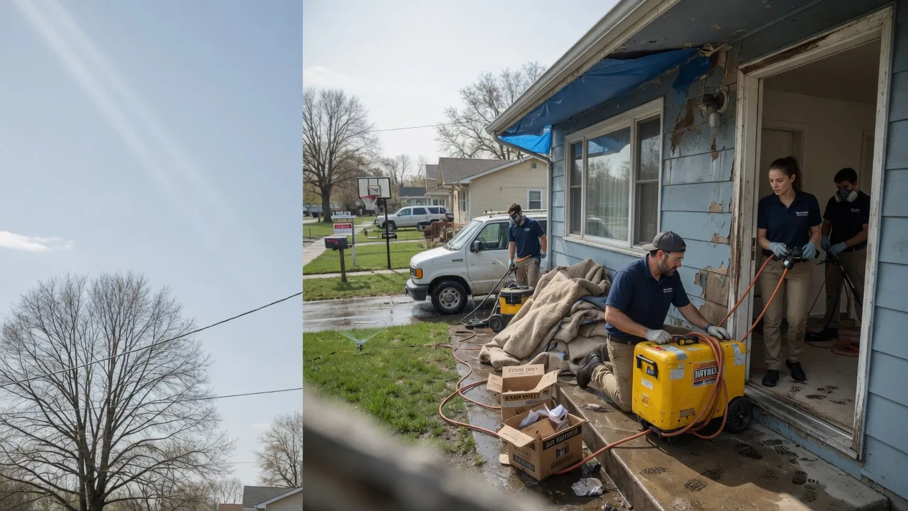 Basement Flood Cleanup in Aberdeen, OH near me